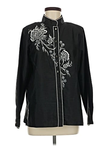 Bob Mackie Long Sleeve Blouse (view 1)