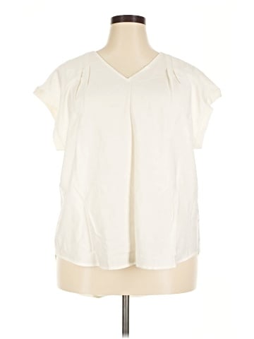 Simply Vera Vera Wang Short Sleeve Blouse (view 1)
