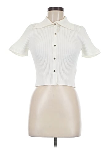 Sandro Short Sleeve Blouse (view 1)