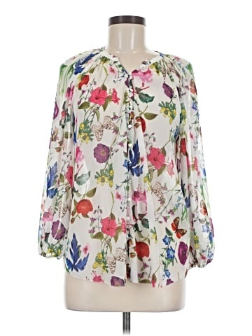 L'Agence 3/4 Sleeve Blouse (view 1)