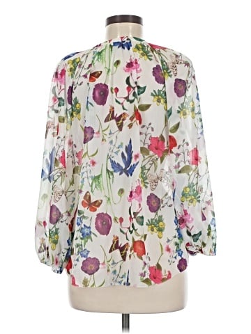 L'Agence 3/4 Sleeve Blouse (view 2)