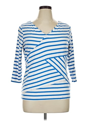 Talbots 3/4 Sleeve T-Shirt (view 1)