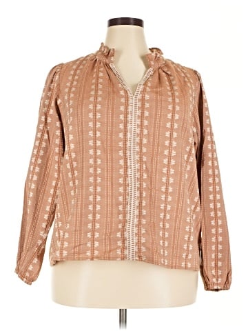 Nine West Long Sleeve Blouse (view 1)