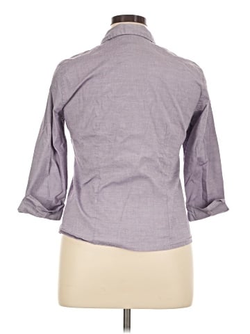 Geoffrey Beene Sport 3/4 Sleeve Button-Down Shirt (view 2)