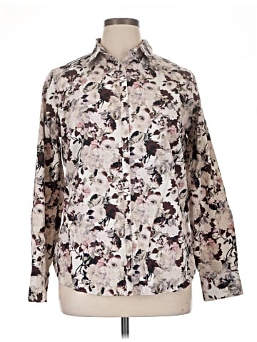 Lands' End Long Sleeve Button-Down Shirt (view 1)