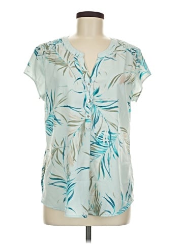 Croft & Barrow Short Sleeve Blouse (view 1)