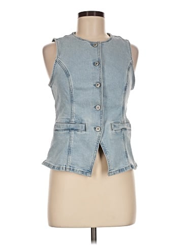 American Eagle Outfitters Denim Vest (view 1)