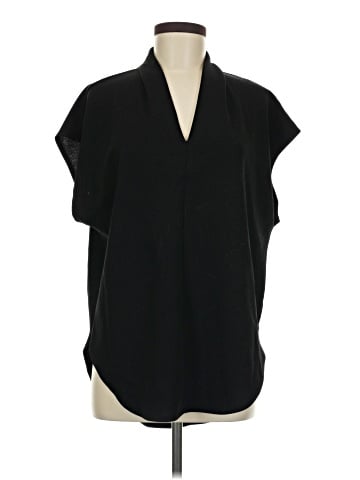 H By Halston Short Sleeve Blouse (view 1)