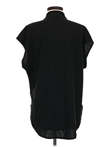 H By Halston Short Sleeve Blouse (view 2)