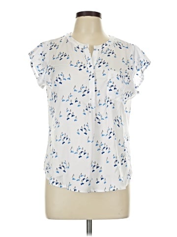 Liz Claiborne Short Sleeve Blouse (view 1)