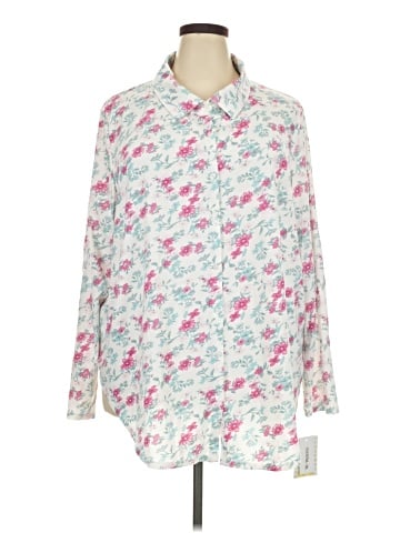 Lularoe Long Sleeve Button-Down Shirt (view 1)