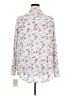 Lularoe Floral White Long Sleeve Button-Down Shirt Size 3XL - photo 2