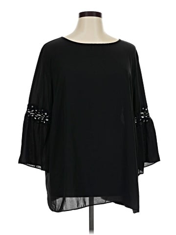 Ann Taylor LOFT 3/4 Sleeve Blouse (view 1)