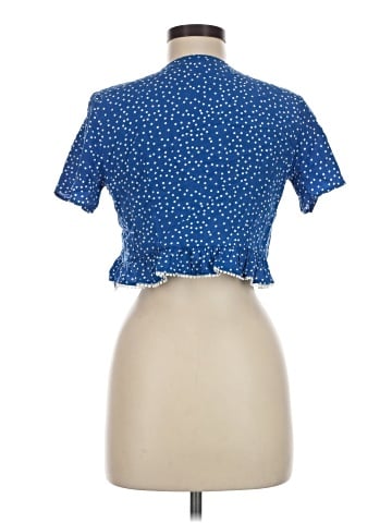 Subdued Short Sleeve Blouse (view 2)