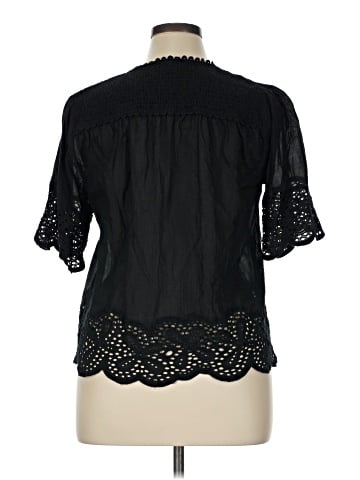 T Tahari Short Sleeve Blouse (view 2)