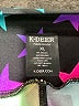 K-DEER Stars Black Athletic Shorts Size XL - photo 3