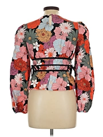 Listicle 3/4 Sleeve Blouse (view 2)