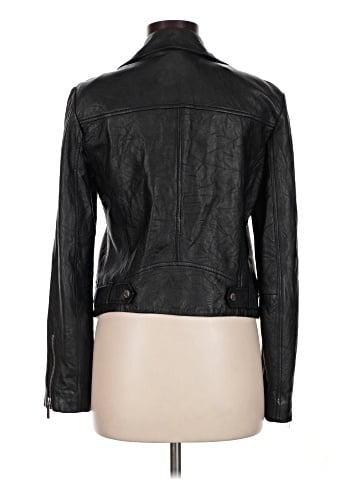 MICHAEL Michael Kors Leather Jacket (view 2)