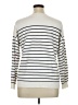 Ann Taylor LOFT Stripes White Pullover Sweater Size XL - photo 2