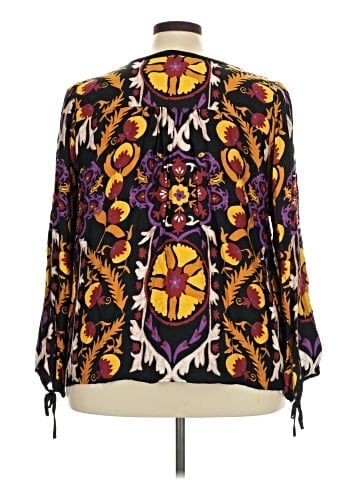 Haute Hippie Long Sleeve Blouse (view 2)