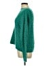 Ann Taylor LOFT Solid Green Pullover Sweater Size L - photo 5