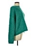 Ann Taylor LOFT Solid Green Pullover Sweater Size L - photo 4