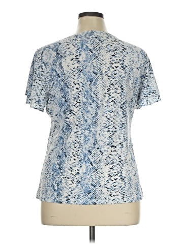 Calvin Klein Short Sleeve Blouse (view 2)