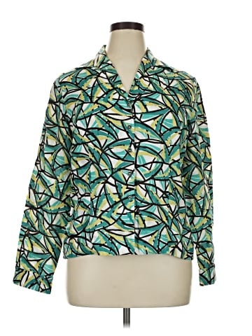 Jones New York Collection Long Sleeve Blouse (view 1)