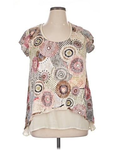 American Rag Cie Short Sleeve Blouse (view 1)