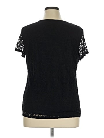 Christopher & Banks Short Sleeve Top (view 2)