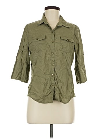 Covington 3/4 Sleeve Button-Down Shirt (view 1)