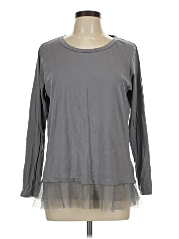 LOGO by Lori Goldstein Long Sleeve T-Shirt (view 1)