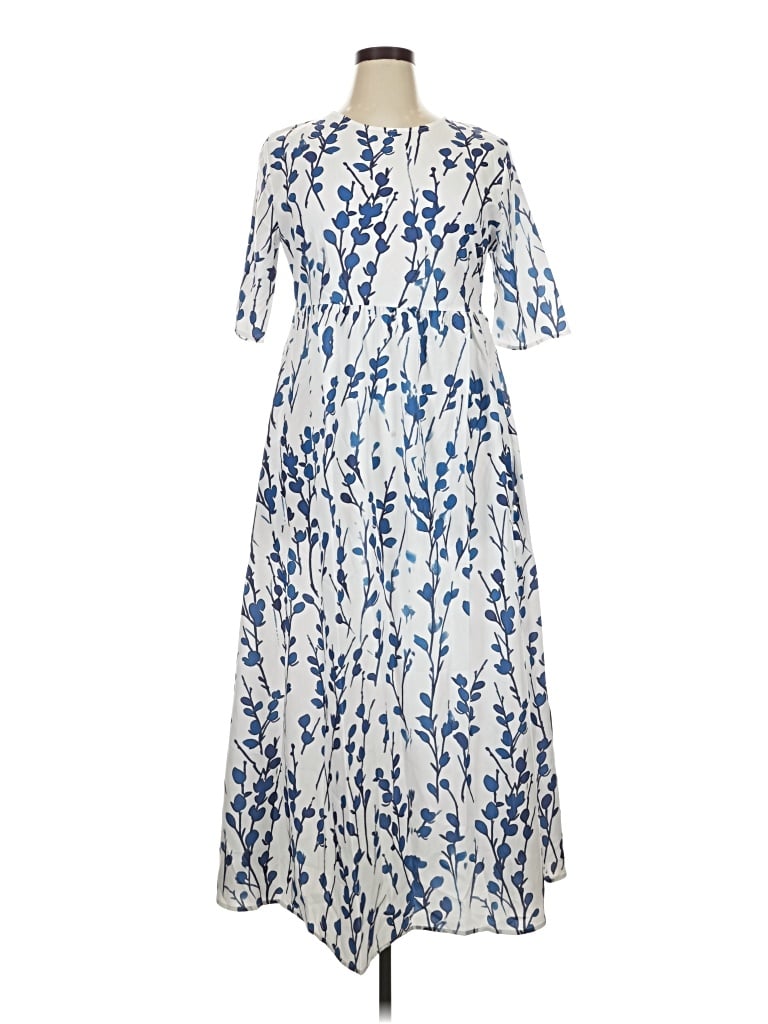 Unbranded Casual Dress In White