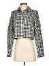 Jason Wu 100% Polyester Houndstooth Ivory Jacket Size XS - photo 1