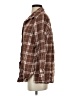 Blair Plaid Brown Long Sleeve Button-Down Shirt Size S - photo 5
