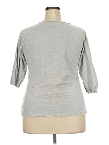 Just My Size 3/4 Sleeve T-Shirt (view 2)