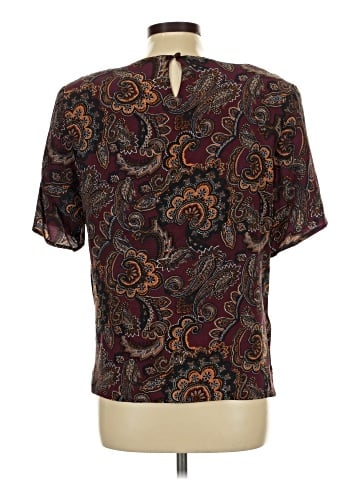 Casual Corner Short Sleeve Silk Top (view 2)