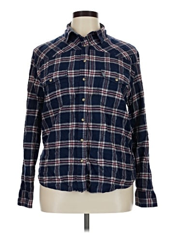 Jachs Girlfriend Long Sleeve Button-Down Shirt (view 1)