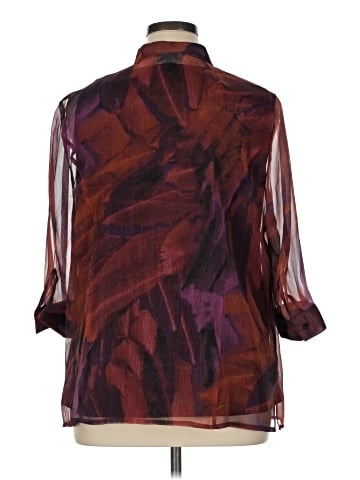 Maggie Barnes for Catherines 3/4 Sleeve Blouse (view 2)