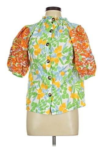 THML Short Sleeve Blouse (view 1)
