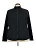 Fabletics Solid Black Track Jacket Size 4X - photo 1
