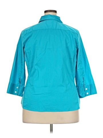 Merona 3/4 Sleeve Button-Down Shirt (view 2)