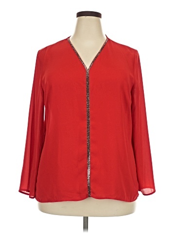 Liz Claiborne Career 3/4 Sleeve Blouse (view 1)