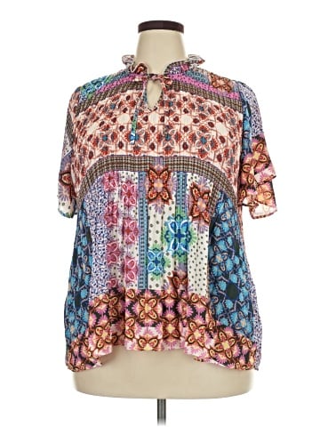 Sunny Leigh Short Sleeve Blouse (view 1)