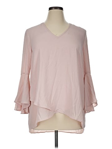 Karen Kane 3/4 Sleeve Blouse (view 1)