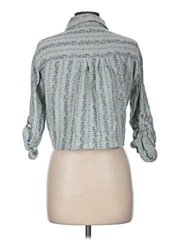 Love Notes 3/4 Sleeve Button-Down Shirt (view 2)