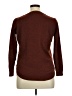 Pink Clover 100% Polyester Brown Pullover Sweater Size L - photo 2