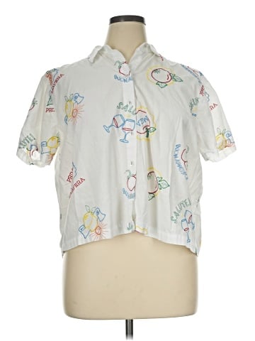 Jane and Delancey Short Sleeve Blouse (view 1)