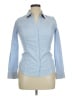 Express Blue Long Sleeve Button-Down Shirt Size 14 - photo 1