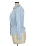 Express Blue Long Sleeve Button-Down Shirt Size 14 - photo 5